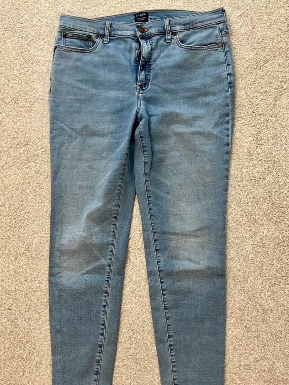 J.Crew 9” Mid Rise Skinny
